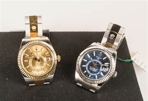 rolex sky-dweller fake vs real